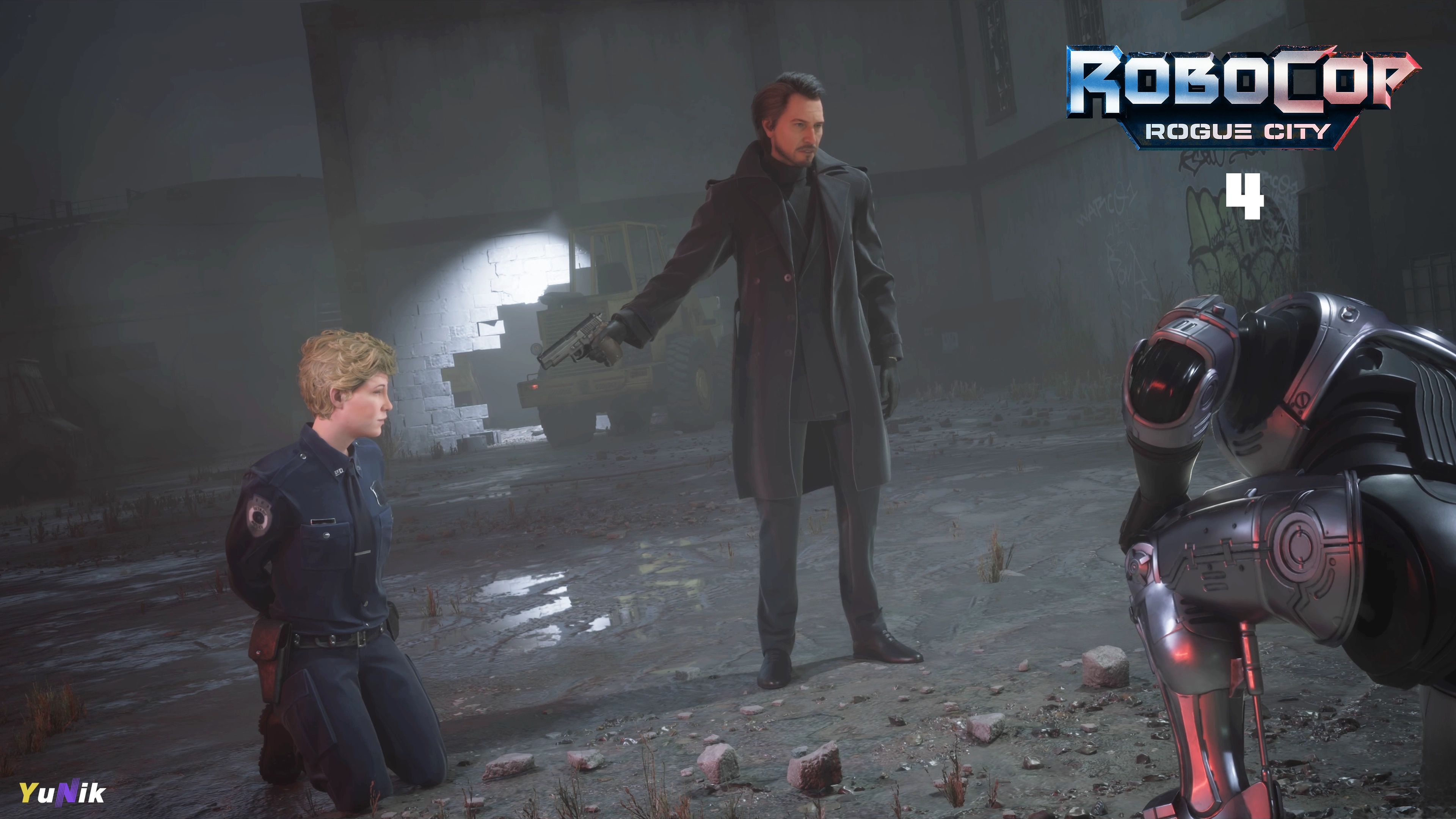 Новенький злодей | RoboCop: Rogue City | Прохождение 4